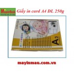 Giấy in card A4 ĐL 250g