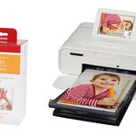 Combo máy in nhiệt Cp1300 màu đen +Rp108