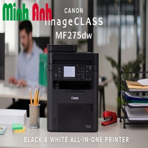 Máy in laser đen trắng Canon MF275dw (A4/A5/ In/ Copy/ Scan/ Fax/ Đảo mặt/ USB/ LAN/ WIFI)