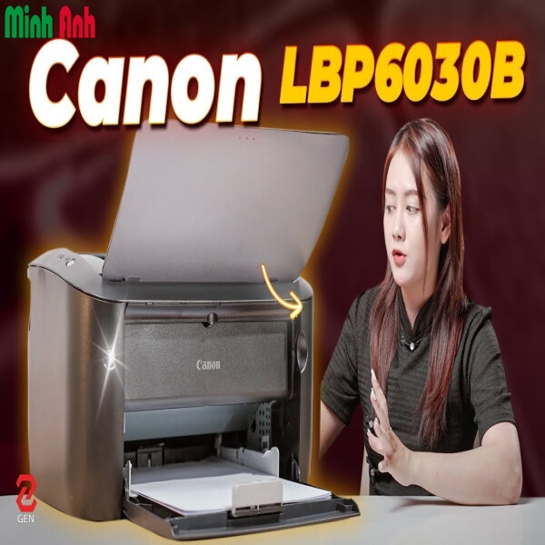 Máy in laser đen trắng Canon LBP6030B Black (A4/A5/ USB)